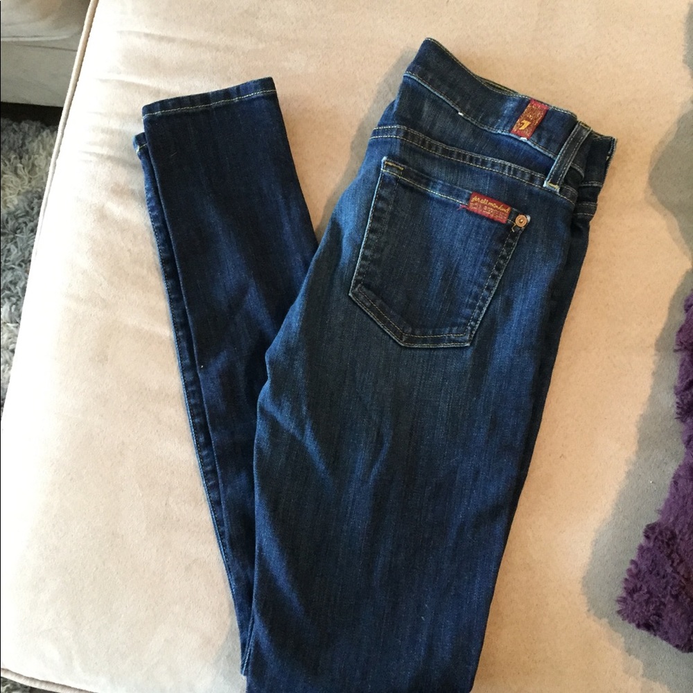 7 for all mankind skinny jeans